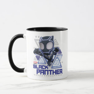 Mug Graphique de personnage triangulaire de Black Pant