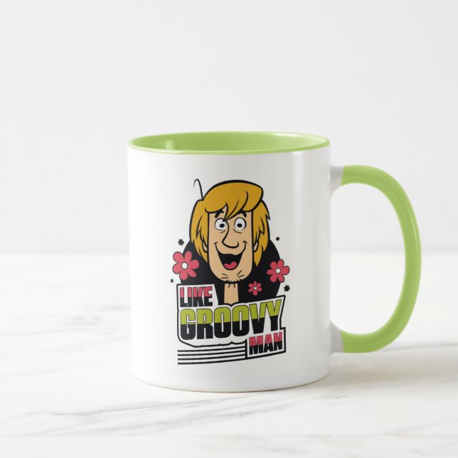 Mug Graphique de Shaggy "Like Super Man" (Droite)