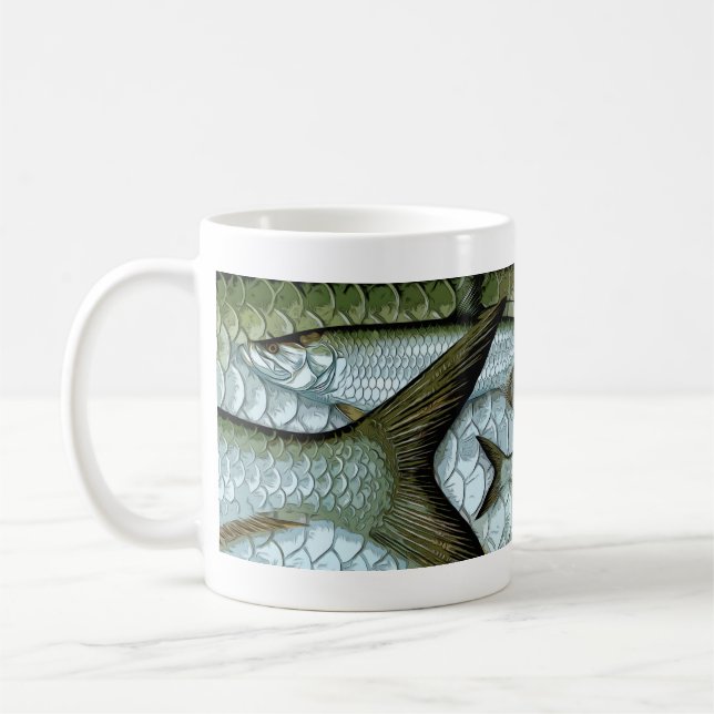 Mug Graphique de Tarpon Atlantique (Gauche)
