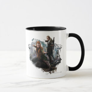 Mug Graphique de TAURIEL™ et de LEGOLAS GREENLEAF™