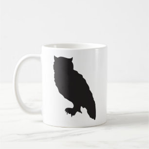 Mug Graphique de vecteur élégant de silhouette de no