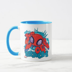 Mug Graphique d'esquisse de caractères TRACE-E