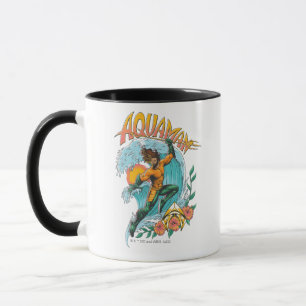 Mug Graphique du Surf de levage Aquaman et Trident