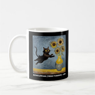Mug Graphique en mème de chats de tournesol