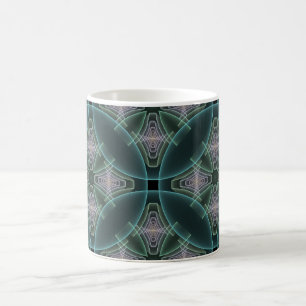 Mug Graphique géométrique Turquoise moderne
