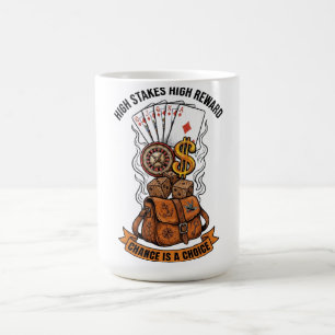 Mug Graphiques à hauts risques et à haute récompense C