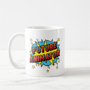Mug Graphiques de mouvement d'animation Future