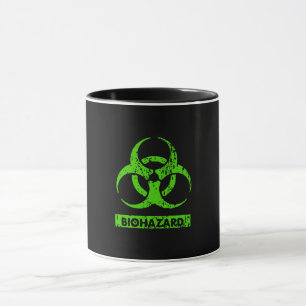 Mug Graphiques de produits chimiques de risque biologi