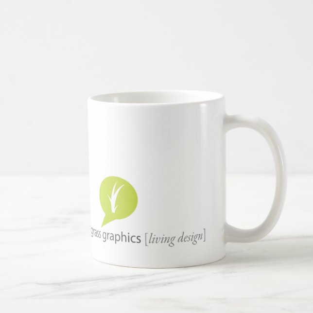 Mug Graphiques d'herbe (Droite)