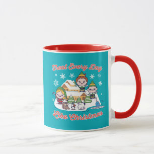 Mug Graphisme Chibi de Buddy l'Elf