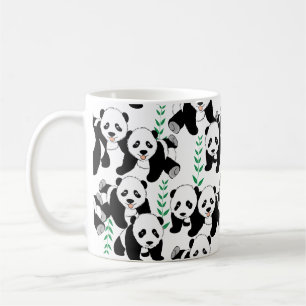Mug Graphisme des ours de panda