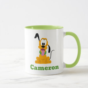 Mug Graphisme joyeux de Pluto en chiot