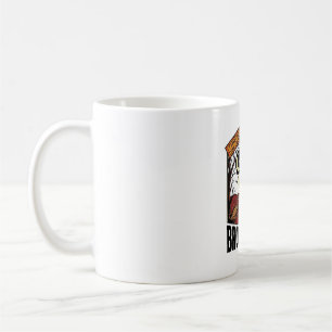Mug Graphisme sorcière squelette vintage balais Hallow