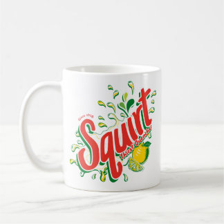 Mug Gras Rétro "Soif d'écureuil Quencher" Citrus Soda