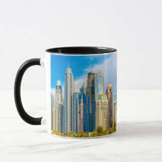 Mug gratte-ciel moderne de Dubaï Corniche