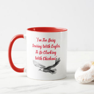 Mug "Graver avec les aigles"