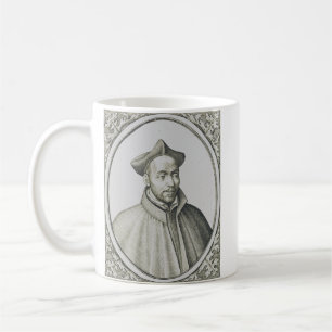 Mug Gravure antique de Saint Ignace de Loyola Art Anti