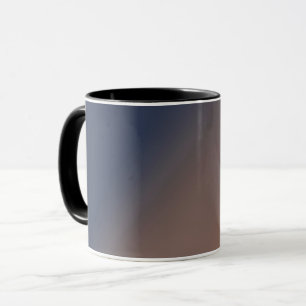 Mug Gray-blue et beige.