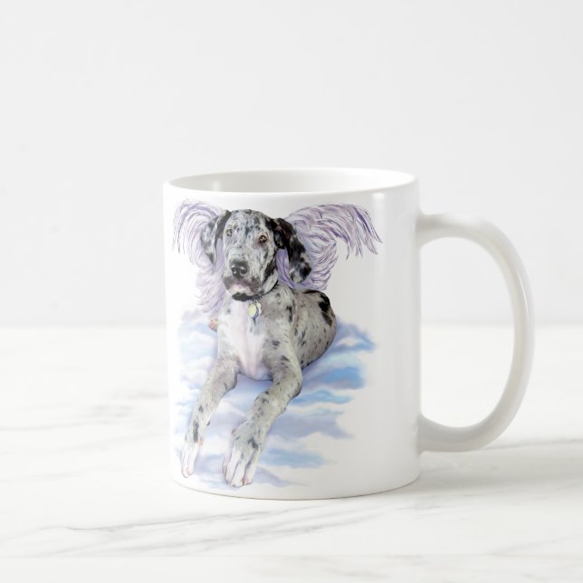 Mug Great Dane Angel Merle UC (Droite)