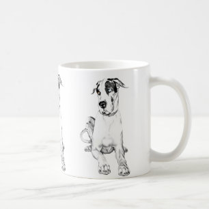 Mug Great dane boudant le harlequin