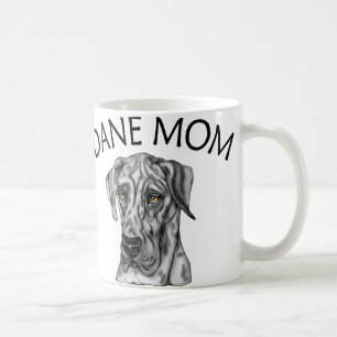 Mug Great Dane Maman Merle UC