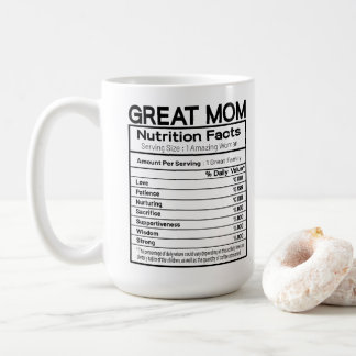 Mug Great Mom Nutritional Facts