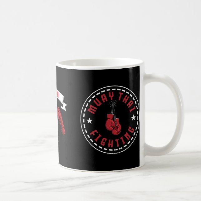 Mug Great Muay Thai Fighting Design Mma Training Kickb (Droite)