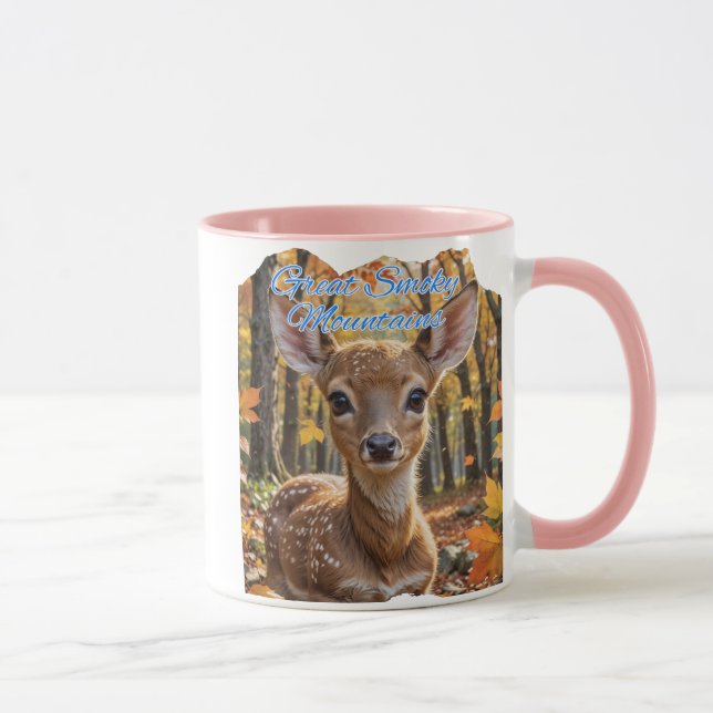 Mug Great Smoky Mountains Fawn Deer (Droite)