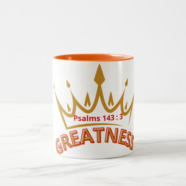 Mug-Greatness Two-Tone Coffee Mug (Center)