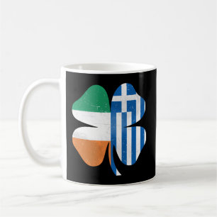 Mug Grèce Irlande Shamrock grec Irlande St Patrick D