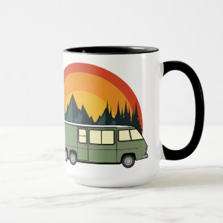Mug Green Coach Rainbow Mountains Lg Coffee