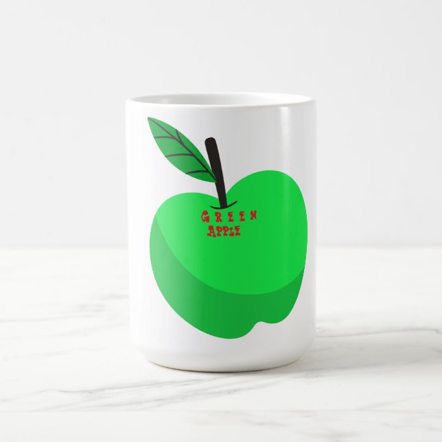 Mug GReen conception de pomme (Centre)