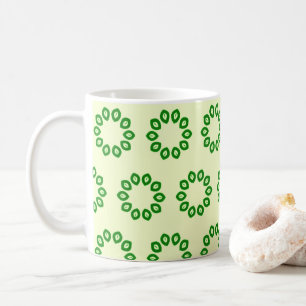 Mug Green leaves