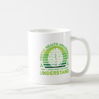 Mug Green Ribbon Warrior &amp; Supporters - Mental Hea