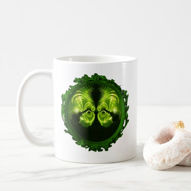 Mug Green Temple (Avec donut)