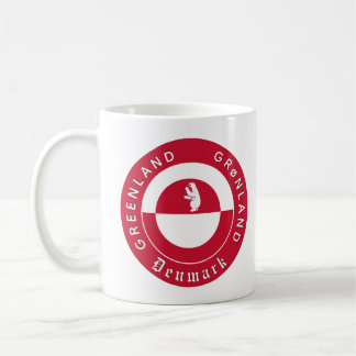 Mug Greenland Mug, Bear, Patriotic Greenland Flag