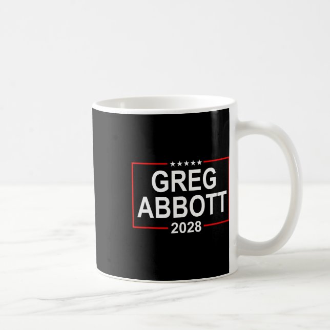 Mug Greg Abbott 2028 Presidential Election July 4th Re (Droite)