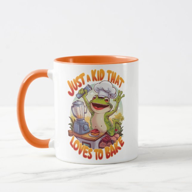 Mug Grenouille culinaire : Frogtastic Blender Magic (Gauche)