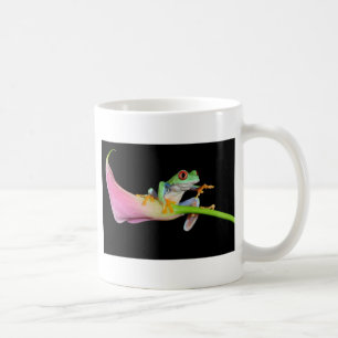 Mug grenouille d'arbre observée par rouge