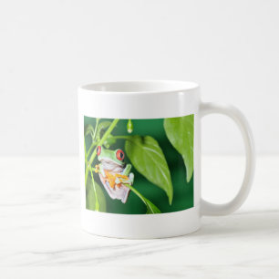 Mug grenouille d'arbre observée par rouge