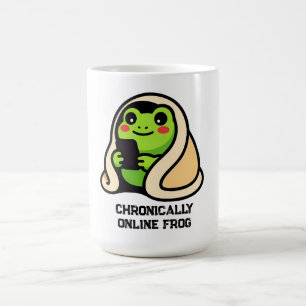 Mug Grenouille drôle de mème en ligne de façon chroniq