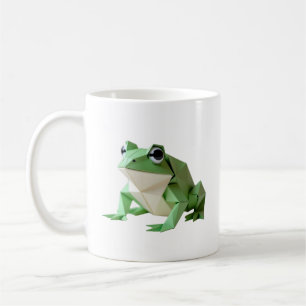 Mug Grenouille en origami