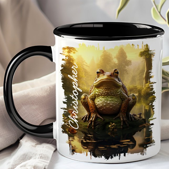 Mug Grenouille par réflexion Morning Pond (Créateur téléchargé)