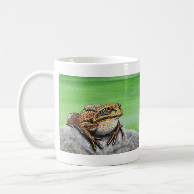 Mug Grenouille sur un rocher (Gauche)