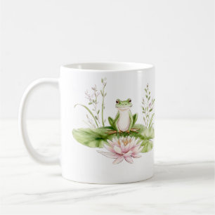 Mug Grenouille verte aquarelle