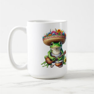 Mug Grenouille verte musicale