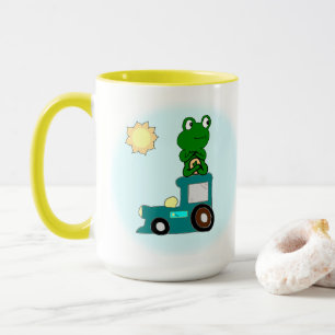Mug Grenouille zen dans un train
