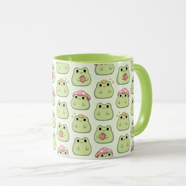 Mug Grenouilles (Devant droit)