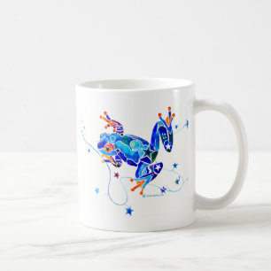 MUG GRENOUILLES D'ARBRE BLEUES FOLLES
