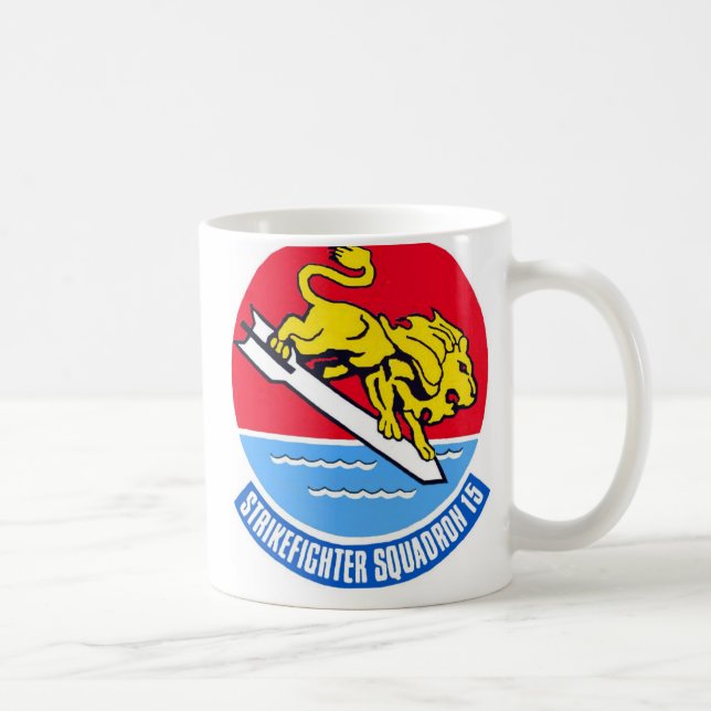 Mug Grève de marine/escadron de chasse VFA-15 (Droite)